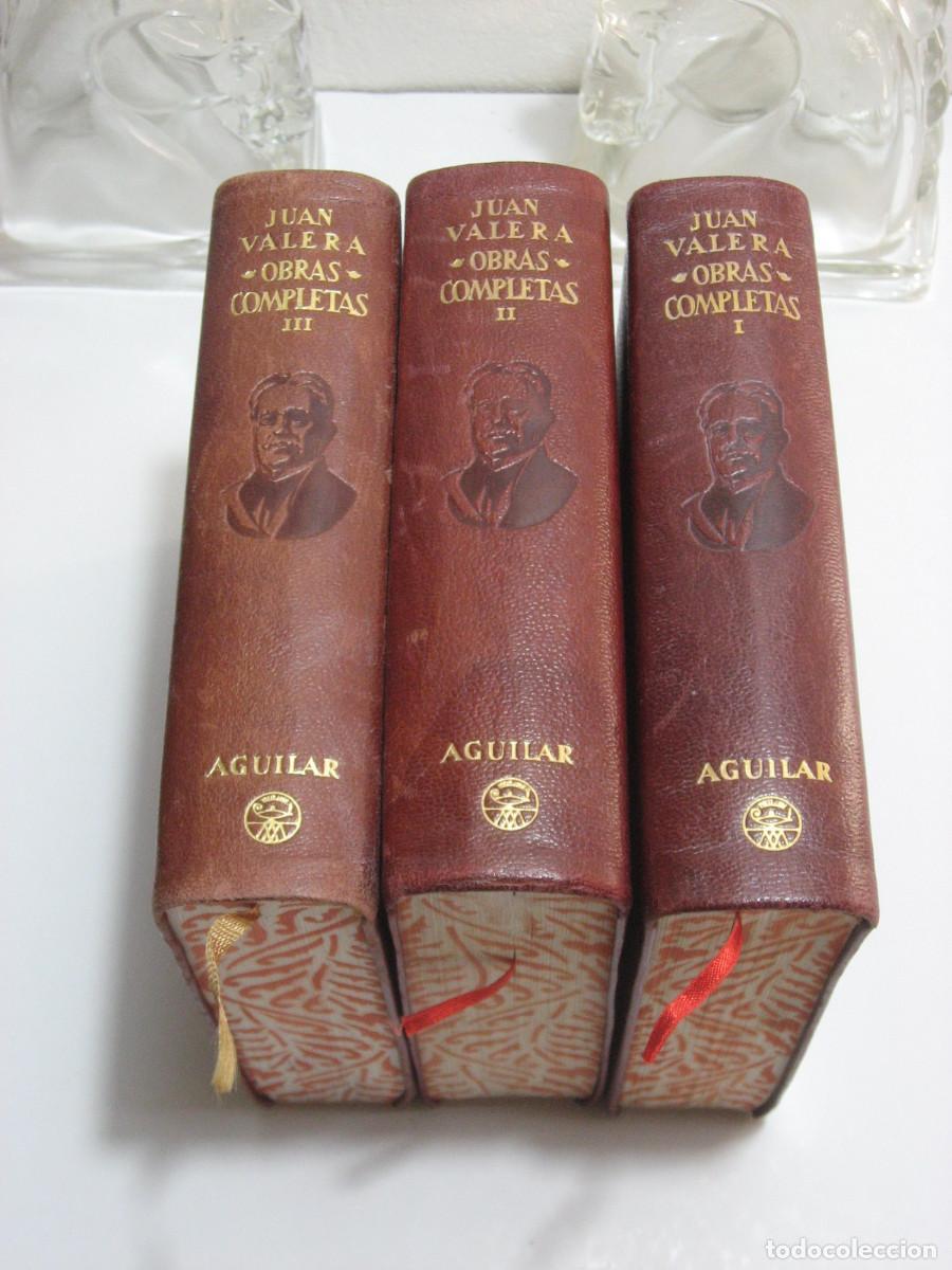 Libros: OBRAS COMPLETAS. 3 TOMOS - Juan Valera - Foto 1