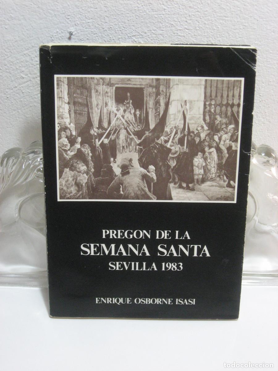 Libros: PREG&Oacute;N DE LA SEMANA SANTA SEVILLA 1983 - Enrique Osborne Isasi