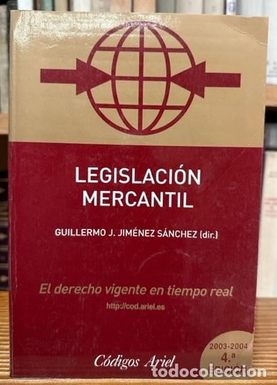 Libros: LEGISLACION MERCANTIL - JIMENEZ SANCHEZ, Guillermo J. - Foto 1