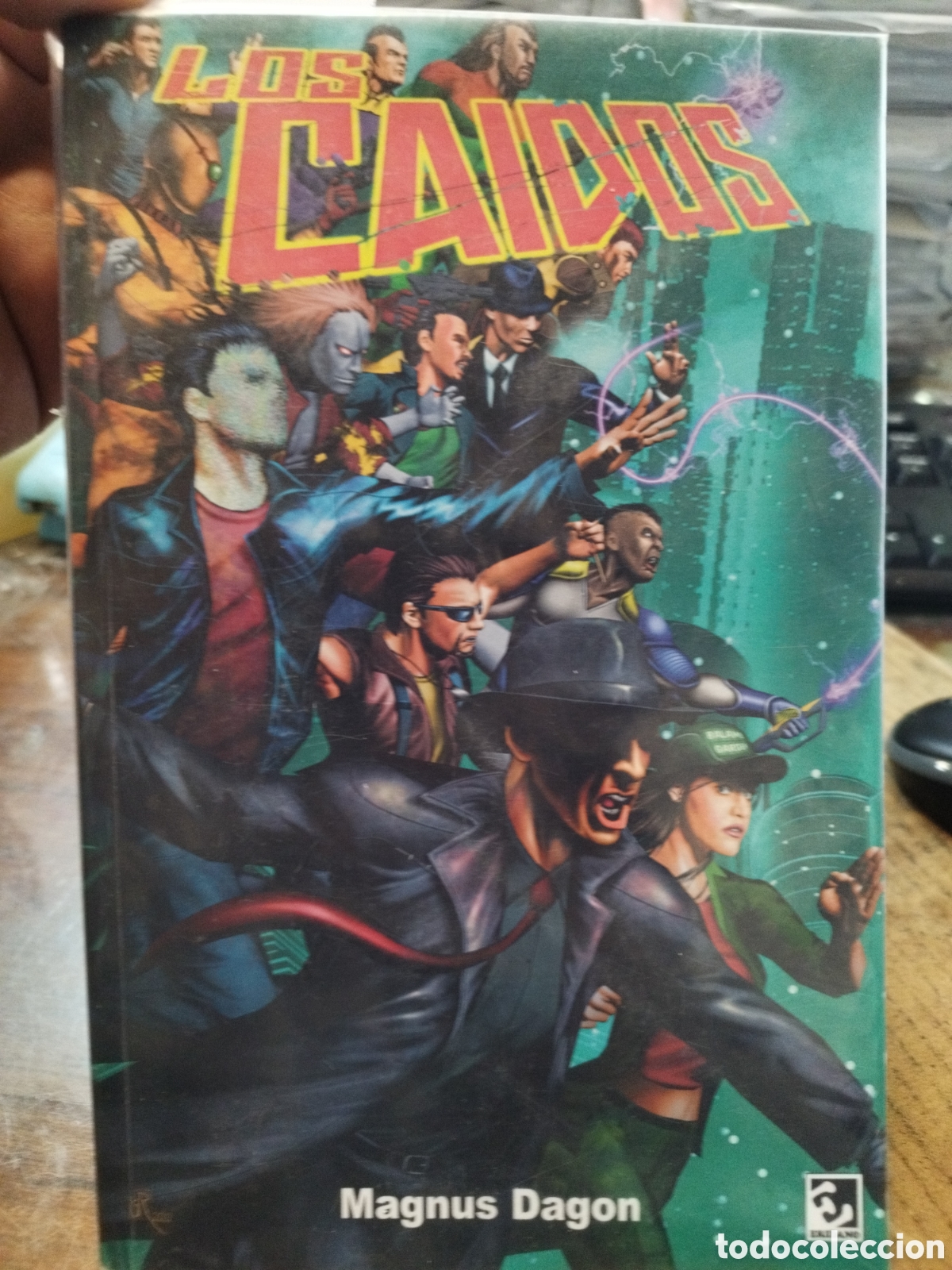Libros: LOS CAIDOS. Dedicatoria autografa del autor - DAGON,Magnus - Foto 1
