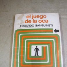 Libros: EL JUEGO DE LA OCA. EDOARDO SANGUINETI. MONTEAVILA EDITORES CARACAS VENEZUELA
