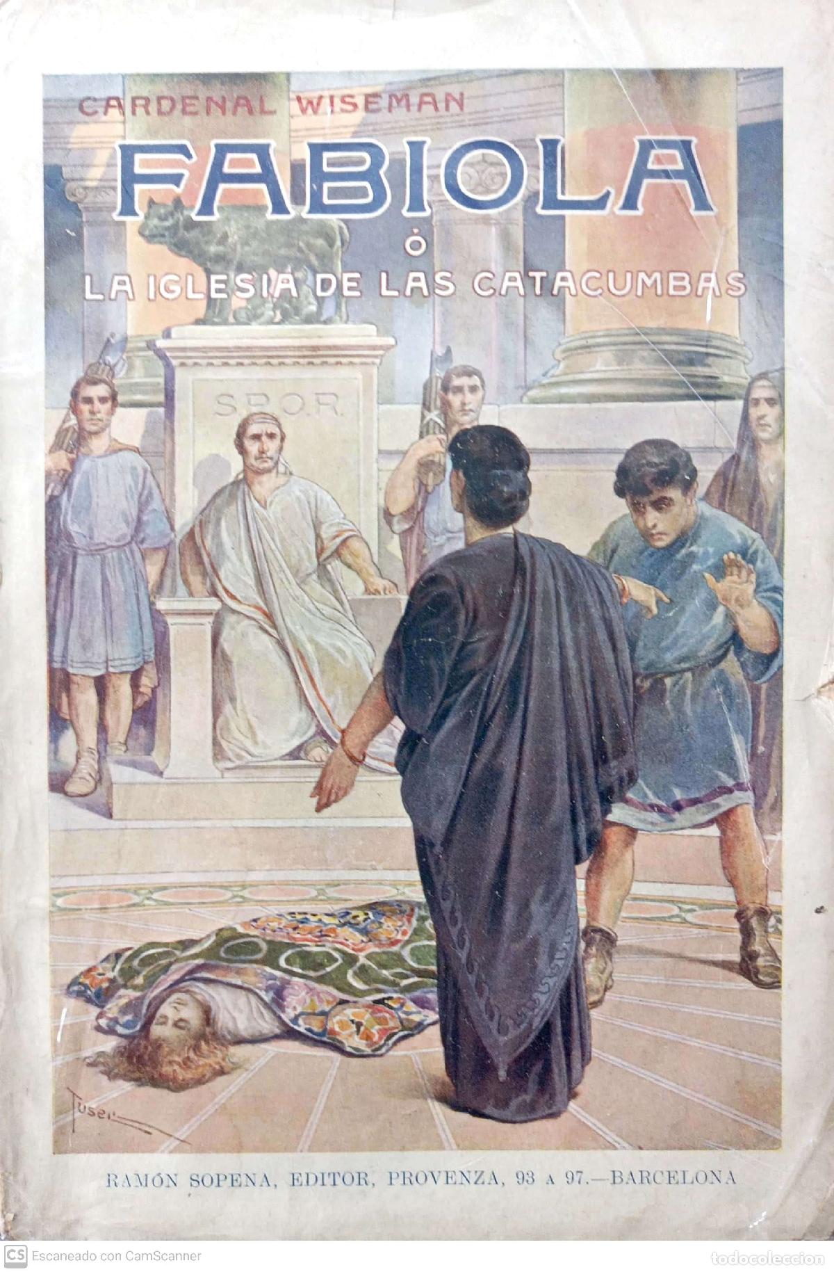 Libros: Fabiola o la Iglesia de las catacumbas - Cardenal Wiseman - Foto 1