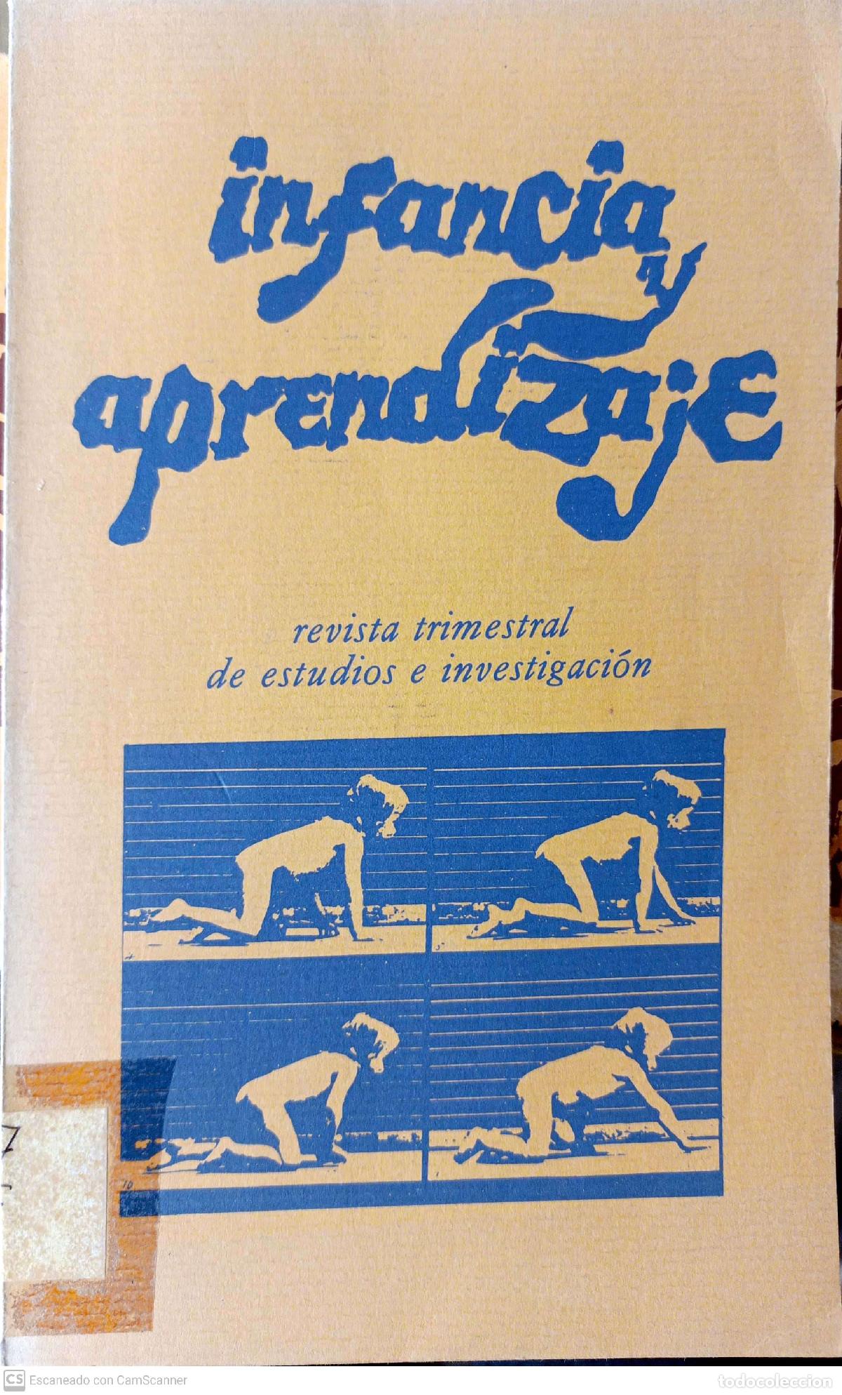 Libros: Infancia y aprendizaje, n.&ordm; 1 - No definido - Foto 1