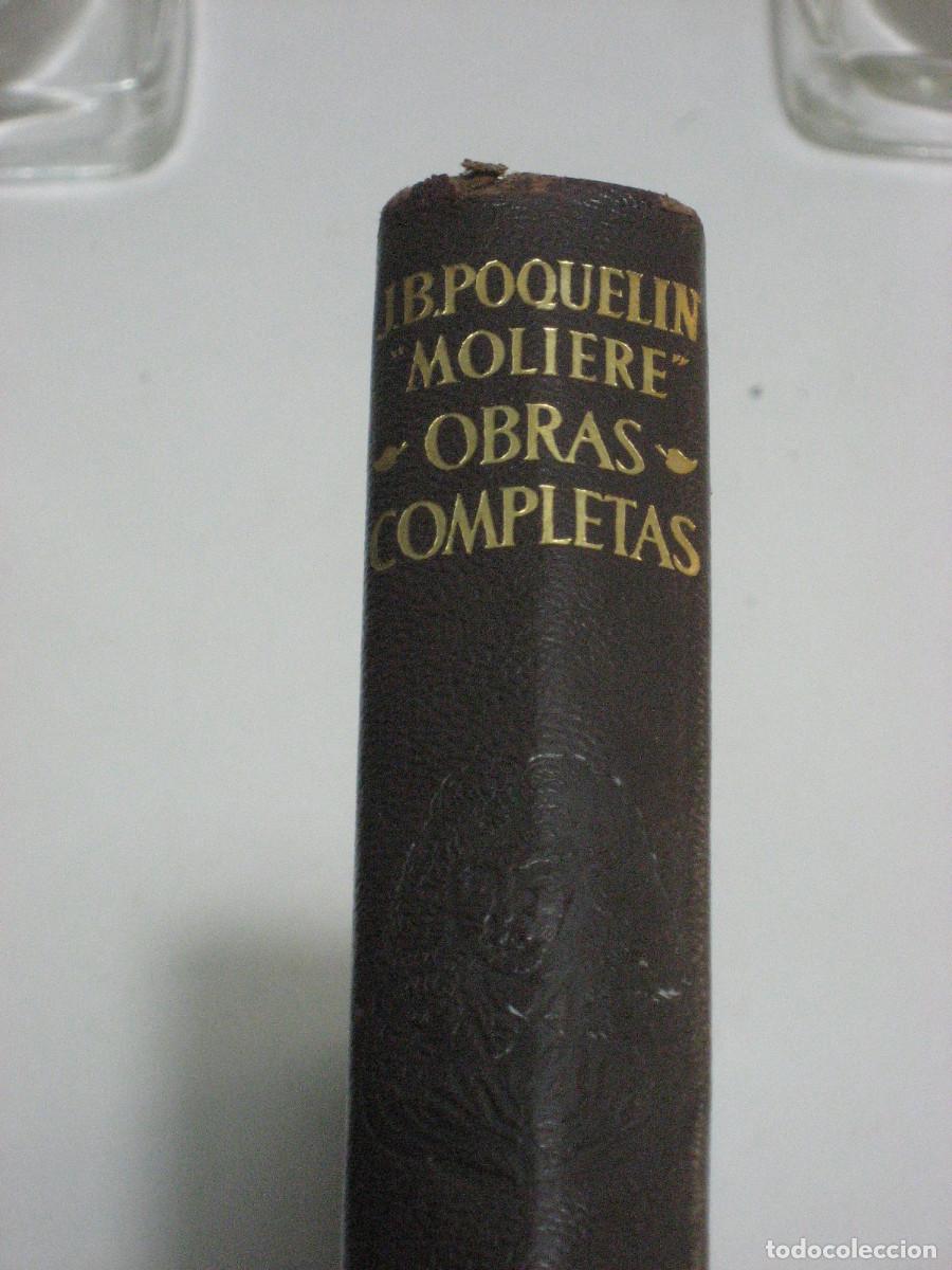 Libros: OBRAS COMPLETAS . MOLIERE - Foto 2