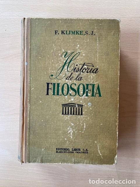 Libros: HISTORIA DE LA FILOSOFIA - F. KLIMKE - Foto 1