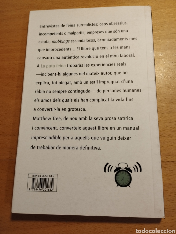 Libros: LA PUTA FEINA (MATTHEW TREE) - Foto 5