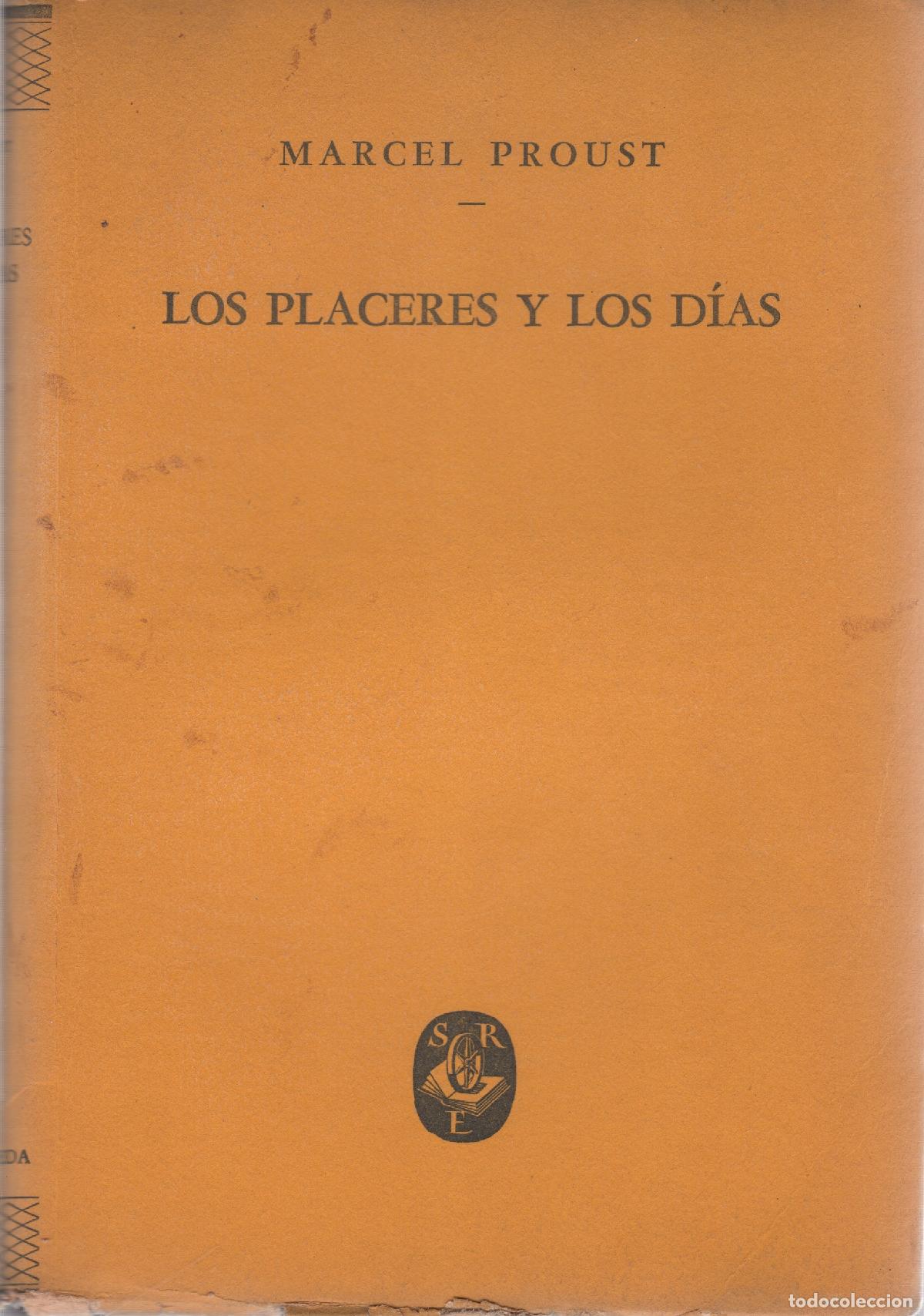 Libros: Los placeres y los d&iacute;as - Proust, Marcel - Foto 1