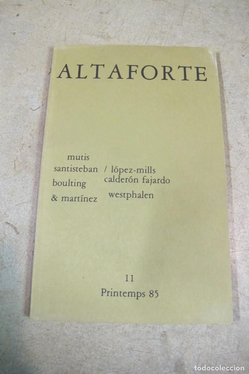 Livros em segunda m&atilde;o: ALTAFORTE 11 MUTIS SANTIESTEBAN BOULTING WESTPHALEN & MARTI CASTELLANO/FRANCES POESIA ENSAYO FICCION