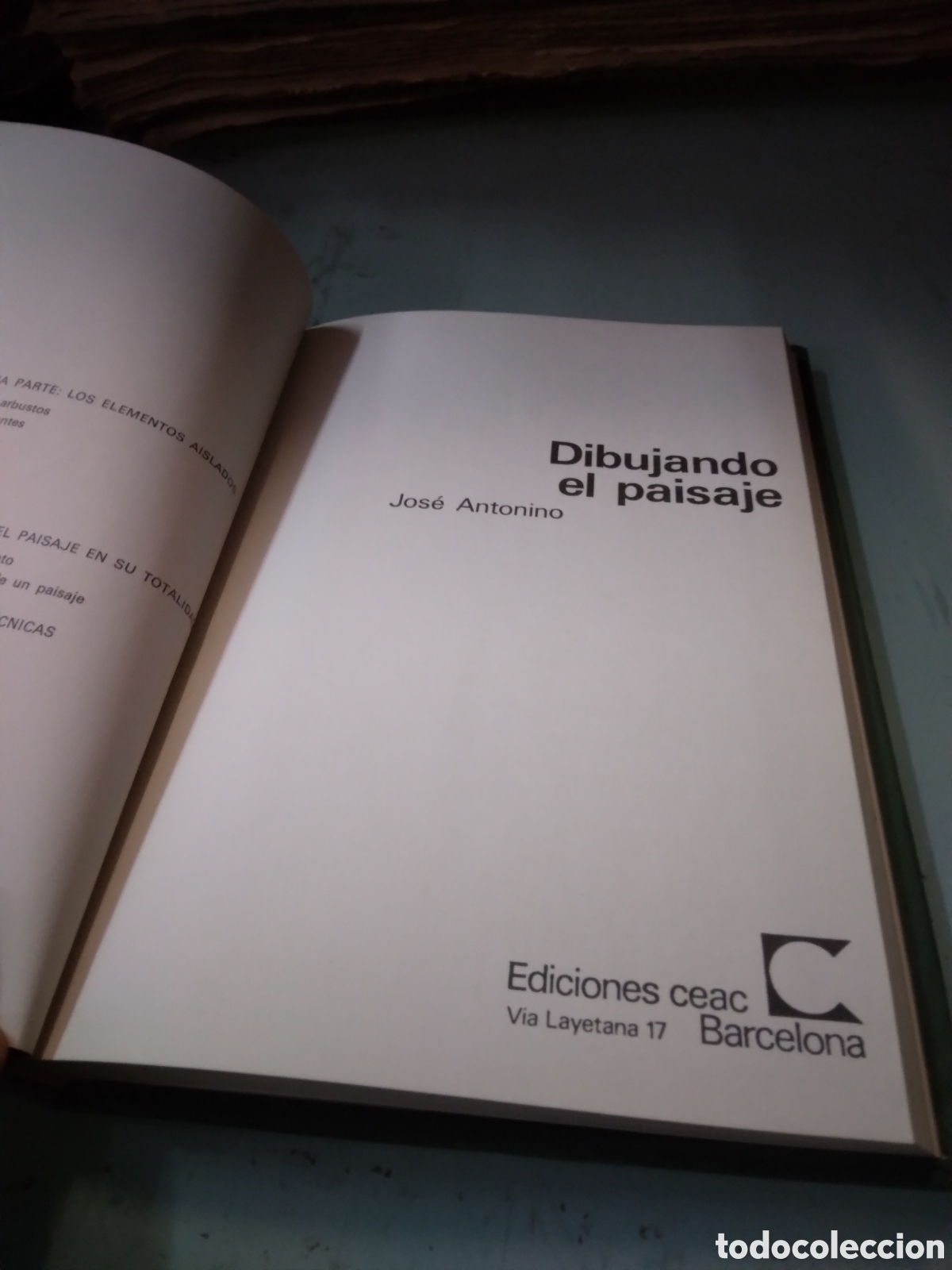 Libros: Jose Antonio, Dibujando el paisaje,CEAC - Foto 2