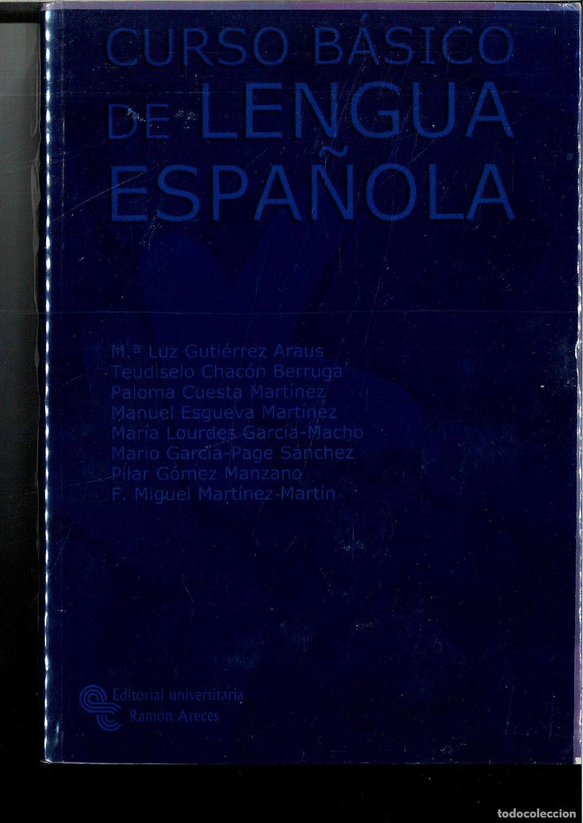 Libros: Curso b&aacute;sico de Lengua Espa&ntilde;ola - Guti&eacute;rrez Araus, Mar&iacute;a Luz - Foto 1