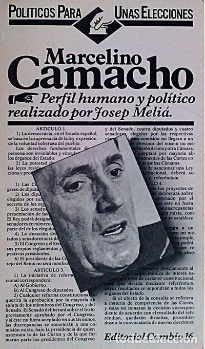 Libros: Marcelino Camacho - Josep Meli&aacute; - Foto 1