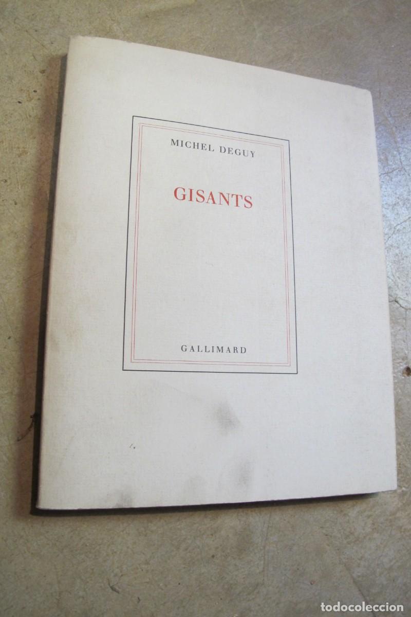 Libros: GISANT. MICHEL DEGUY. EN FRANCES - Foto 1
