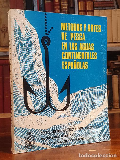 Livros em segunda m&atilde;o: M&eacute;todos y artes de pesca en las aguas continentales espa&ntilde;olas. Servicio Nacional de Pesca Fluvial y