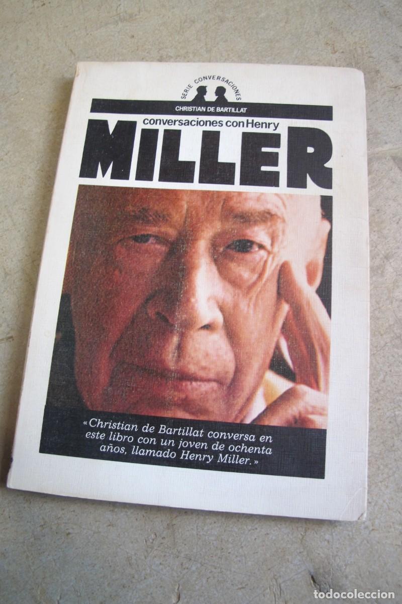 Livros em segunda m&atilde;o: CONVERSACIONES CON HENRY MILLER. CHRISTIAN DE BARTILLAT
