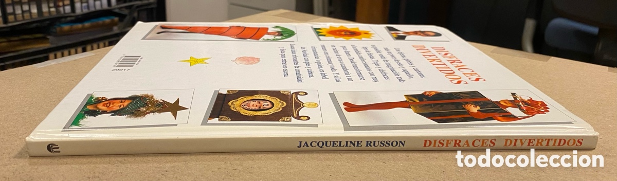 Libros: DISFRACES DIVERTIDOS. JACQUELINE RUSSON. C&Iacute;RCULO DE LECTORES 2000. - Foto 7