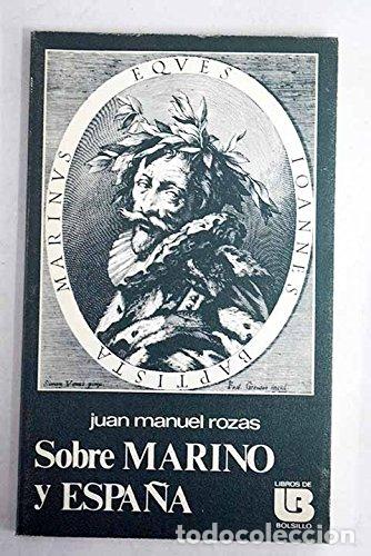 Libros: SOBRE MARINO Y ESPA&Ntilde;A - Rozas,Juan Manuel - Foto 1