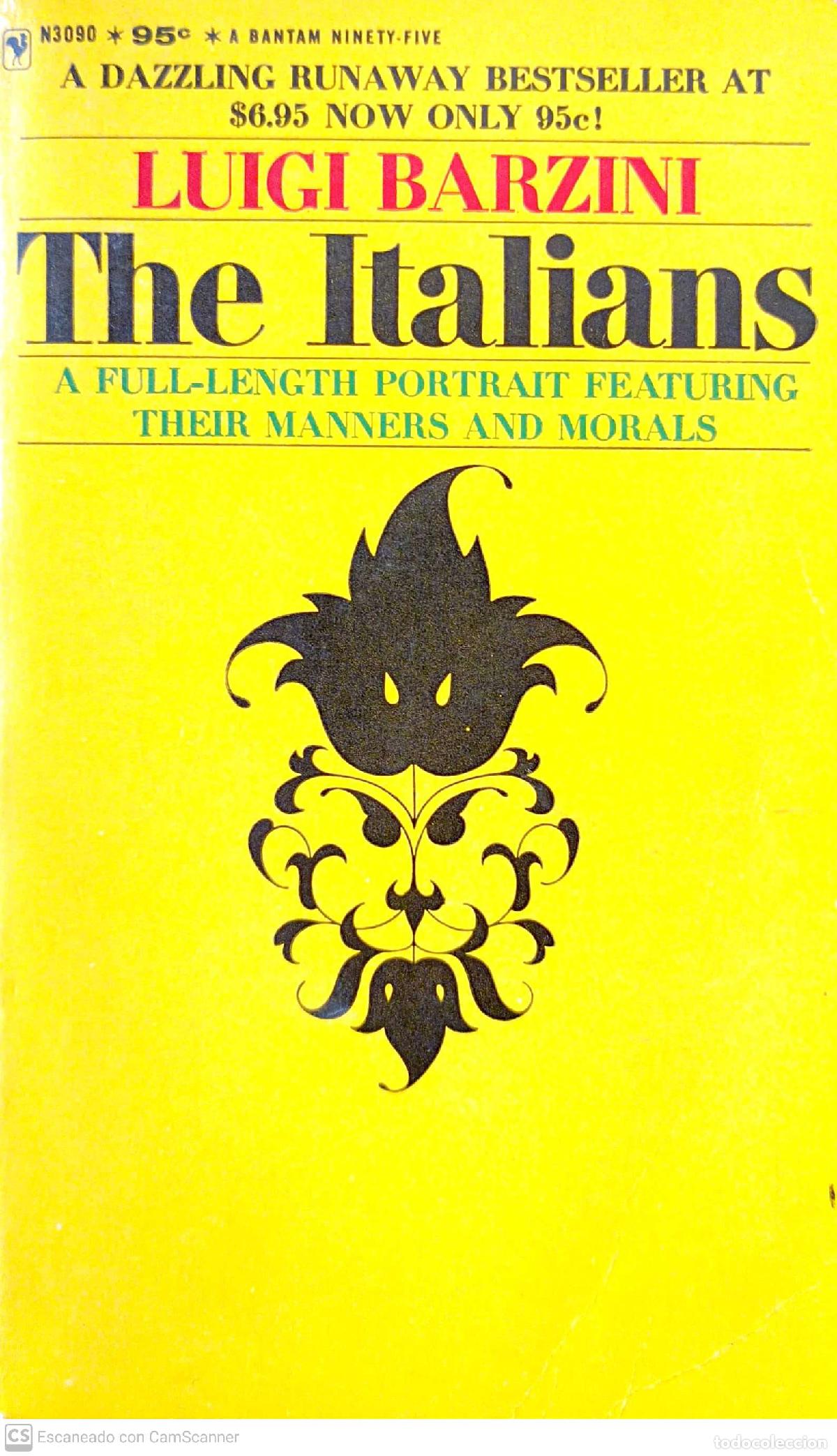 Libros: The Italians - Luigi Barzini - Foto 1