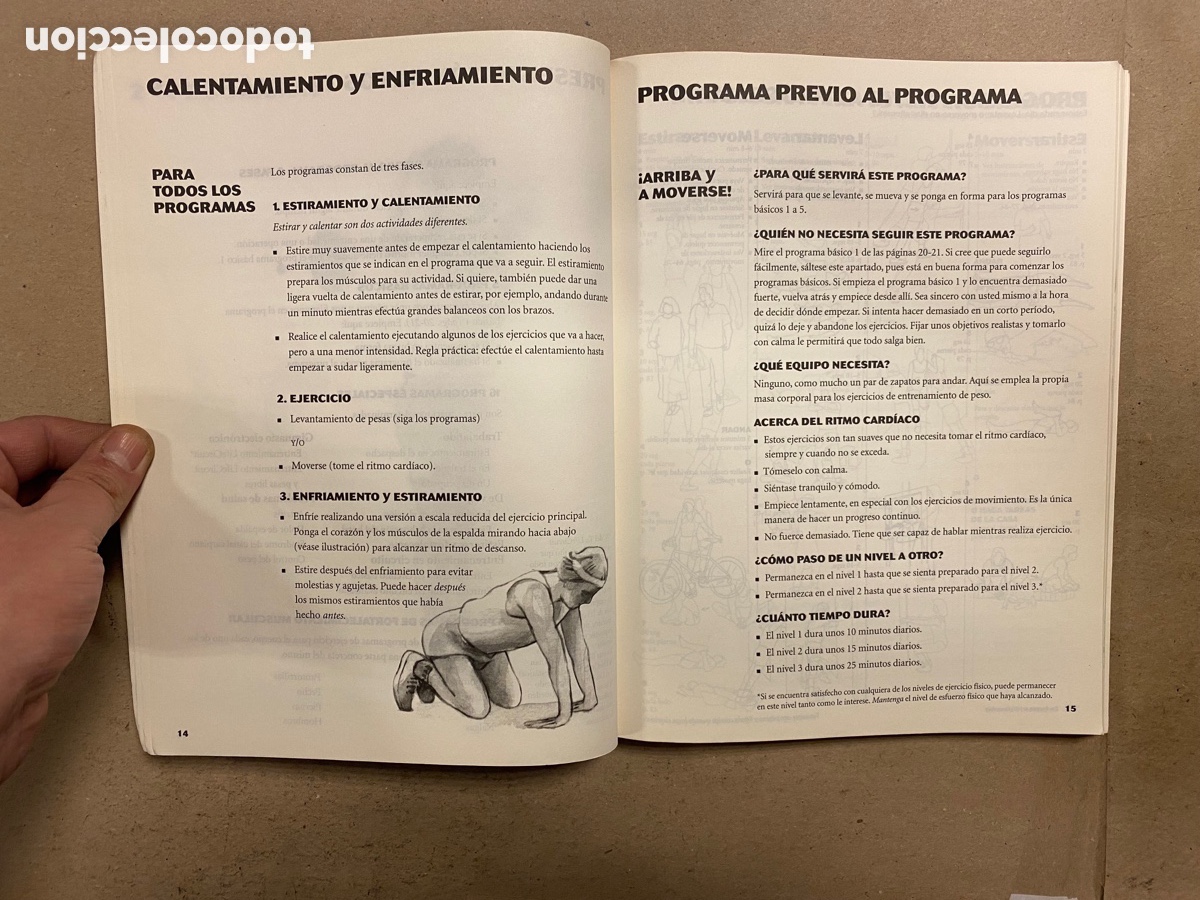 Libros: ESTAR EN FORMA. BOB ANDERSON, ED BURKE Y BILL PEARL. EL PROGRAMA DE EJERCICIOS M&Aacute;S EFICAZ - Foto 4