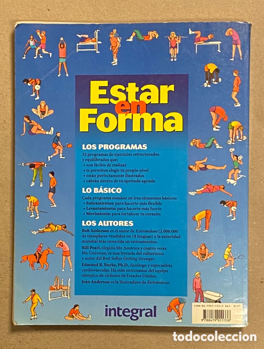 Libros: ESTAR EN FORMA. BOB ANDERSON, ED BURKE Y BILL PEARL. EL PROGRAMA DE EJERCICIOS M&Aacute;S EFICAZ - Foto 8