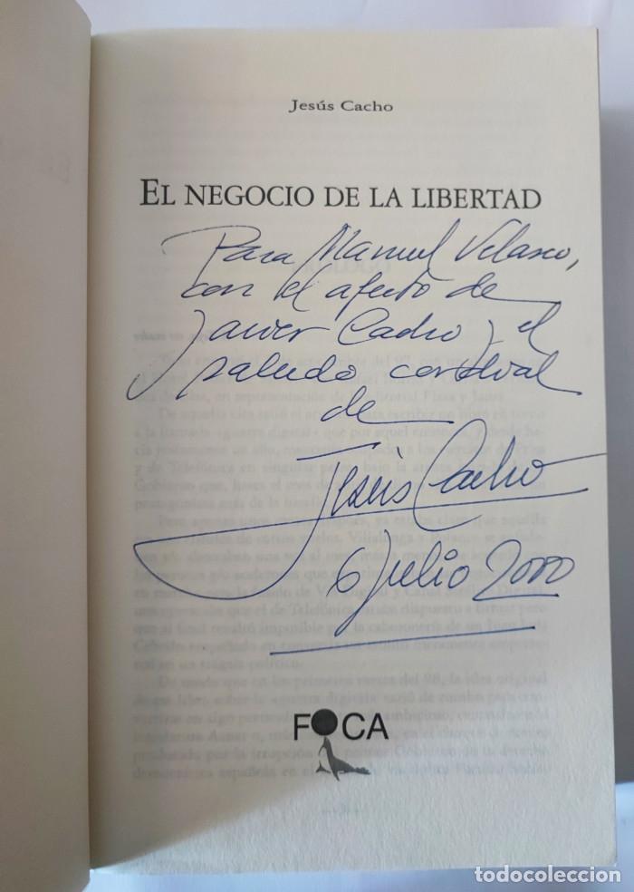 Libros: EL NEGOCIO DE LA LIBERTAD - Jes&uacute;s Cacho - Foto 2