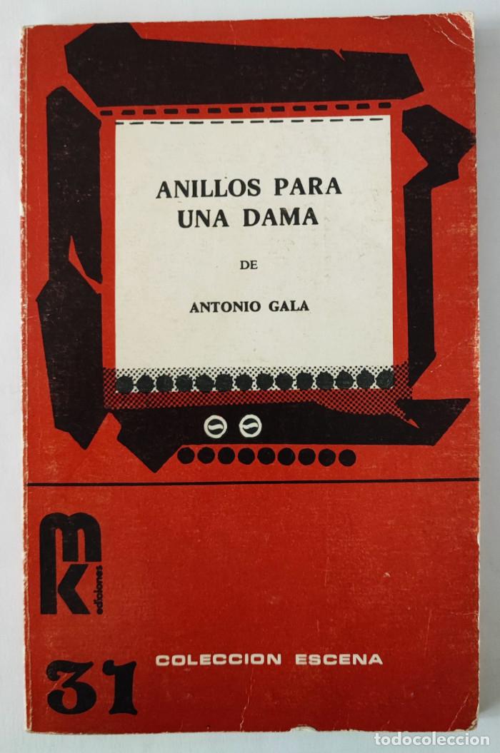 Libros: ANILLOS PARA UNA DAMA - Antonio Gala - Foto 1