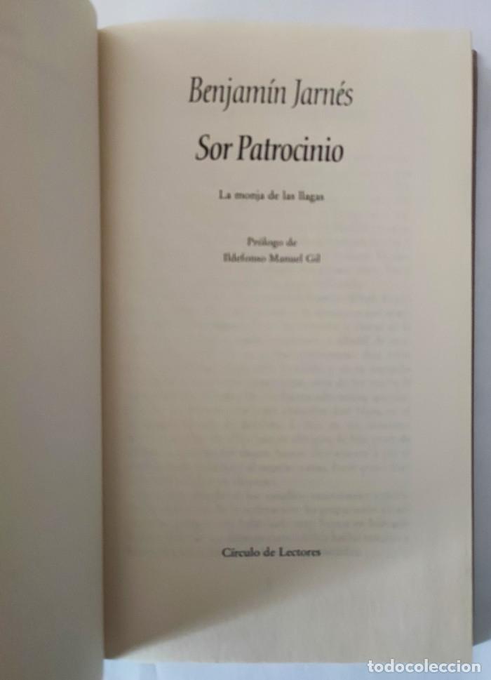 Libros: SOR PATROCINIO - Benjam&iacute;n Jarn&eacute;s - Foto 2