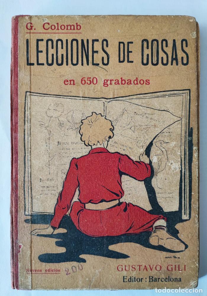 Libros: LECCIONES DE COSAS EN 650 GRABADOS - G. Colomb - Foto 1