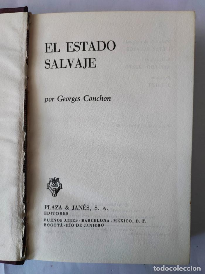 Libros: EL ESTADO SALVAJE - Georges Conchon - Foto 2