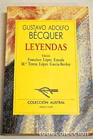 Libros: LEYENDAS - Gustavo Adolfo Becquer - Foto 1