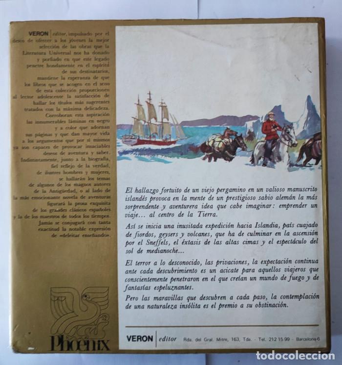 Libros: VIAJE AL CENTRO DE LA TIERRA - Julio Verne - Foto 2