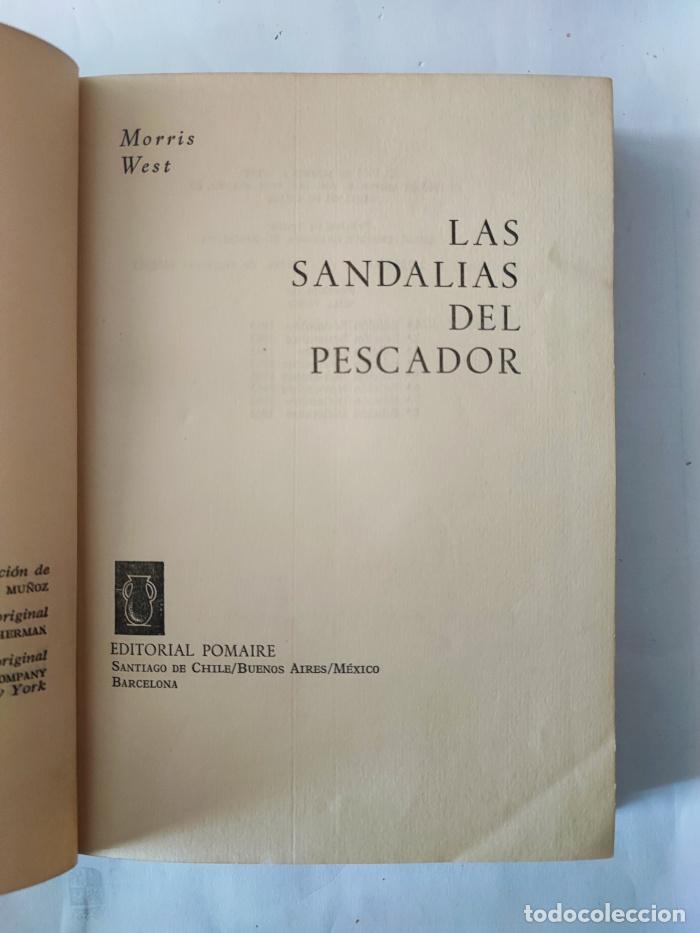 Libros: LAS SANDALIAS DEL PESCADOR - Morris West - Foto 2