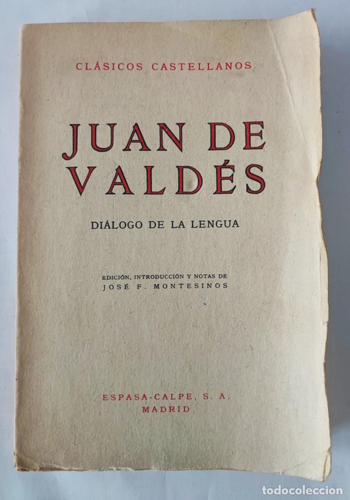 Libros: DI&Aacute;LOGO DE LA LENGUA - Juan de Vald&eacute;s - Foto 1