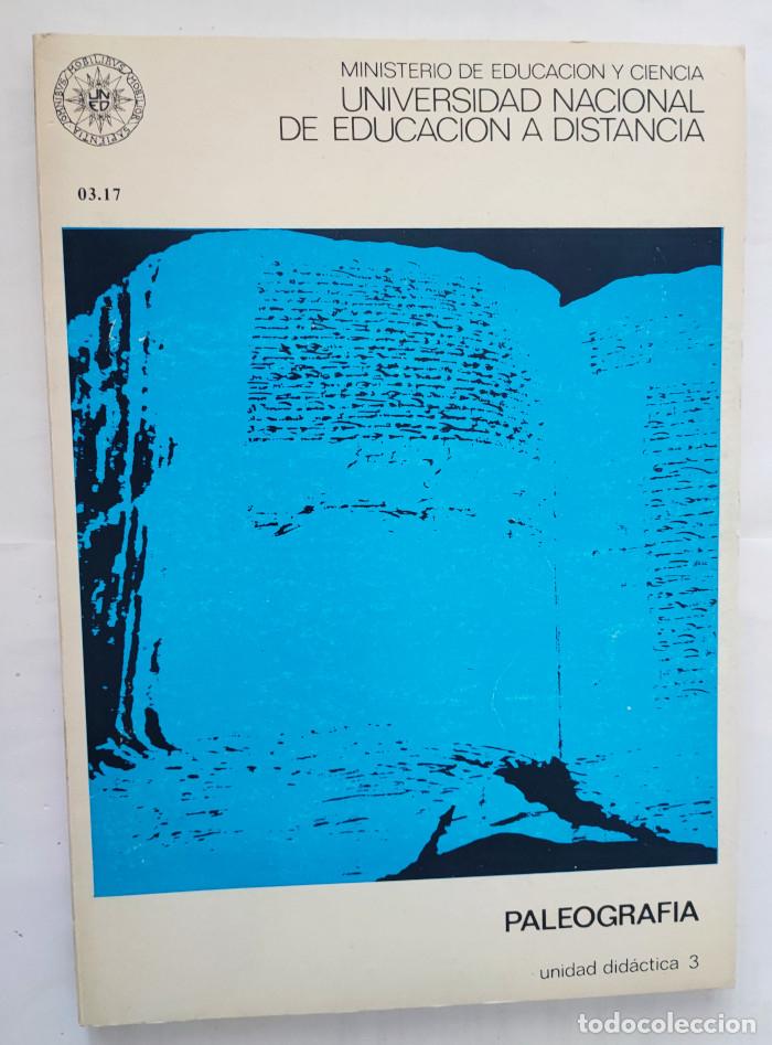 Libros: PALEOGRAF&Iacute;A. UNIDAD DID&Aacute;CTICA 3 - UNED - Foto 1