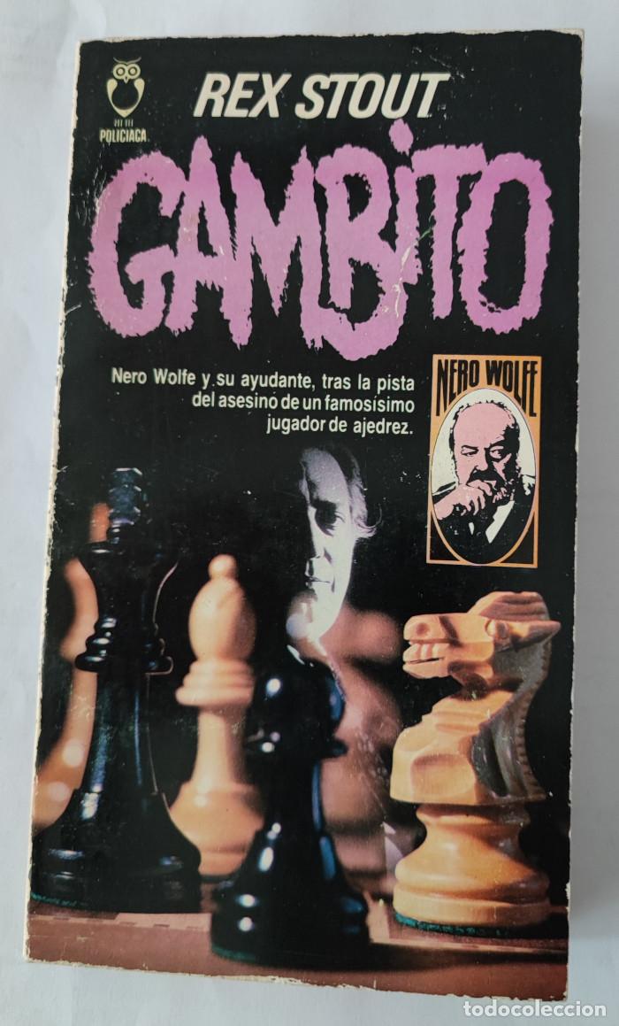 Libros: GAMBITO - Rex Stout - Foto 1