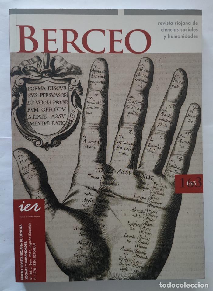 Livros em segunda m&atilde;o: REVISTA RIOJANA DE CIENCIAS SOCIALES Y HUMANIDADES (BERCEO 163) - VV.AA.