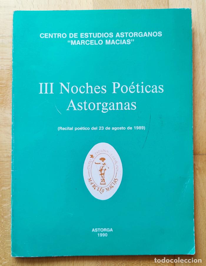 Libri di seconda mano: III NOCHES PO&Eacute;TICAS ASTORGANAS - VV.AA.