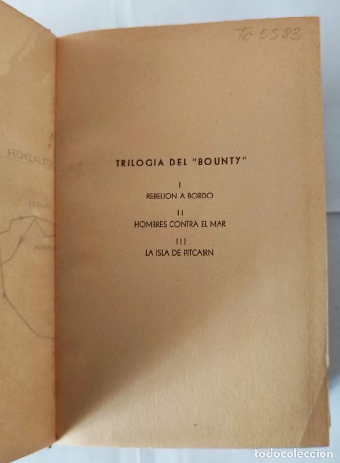 Libros: TRILOG&Iacute;A DEL BOUNTY - Ch. Nordhoff; J. Norman Hall - Foto 2