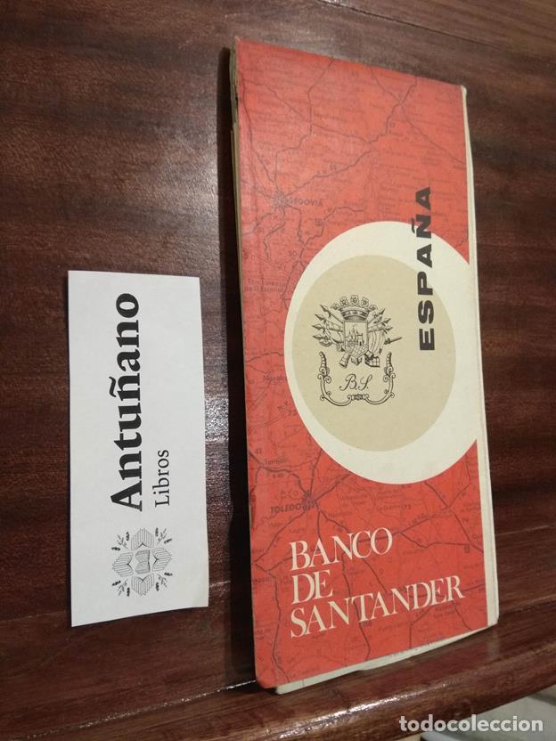 Libros: Mapa Espa&ntilde;a Banco Santander - Foto 1
