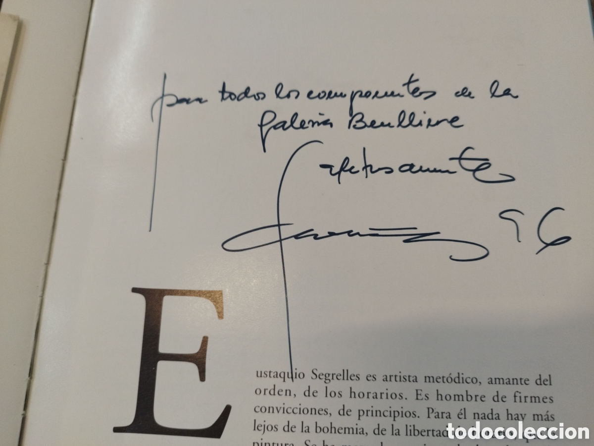 Libros: EUSTAQUIO SEGRELLES. Dedicatoria autogra de Eustaquio Segrelles - LLOP S.,J. - Foto 5