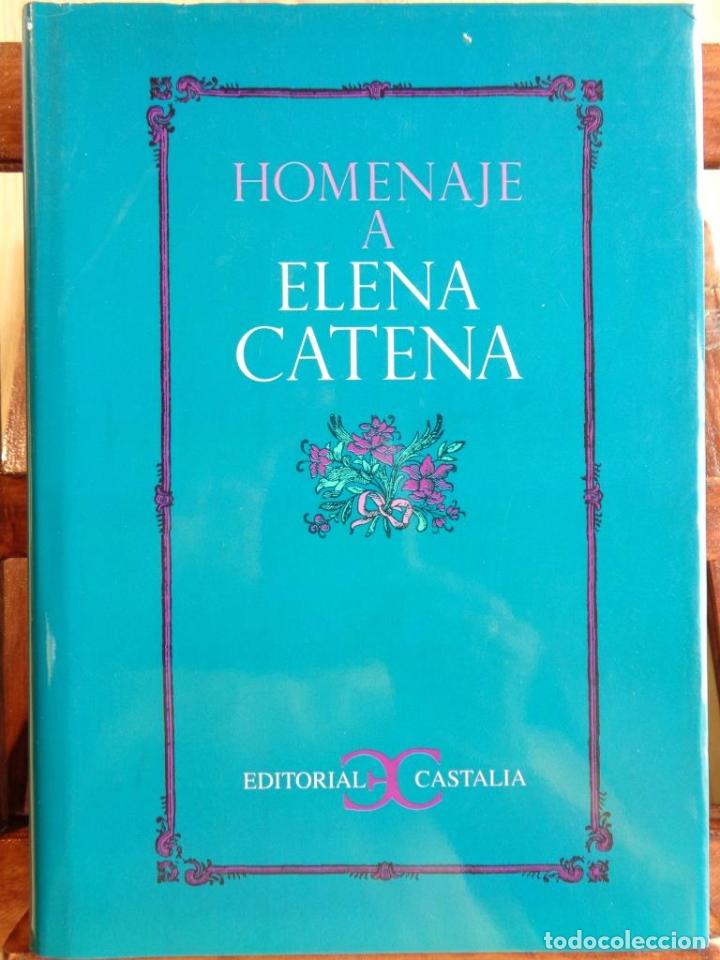 Libros: HOMENAJE A ELENA CATENA - VARIOS AUTORES - Foto 1