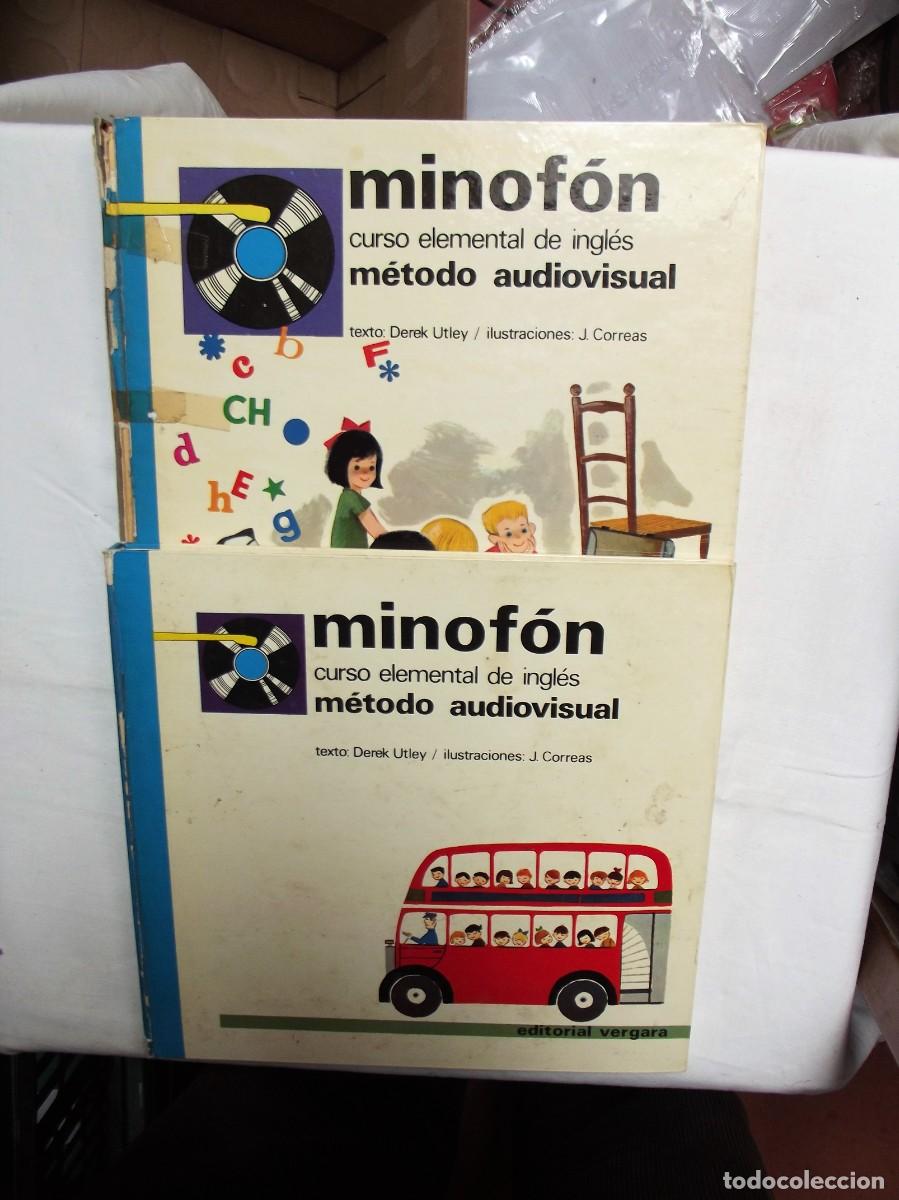 Libros: MINOFON CURSO ELEMENTAL DE INGLES METODO AUDIOVISUAL EDITORIAL VERGARA - Foto 2