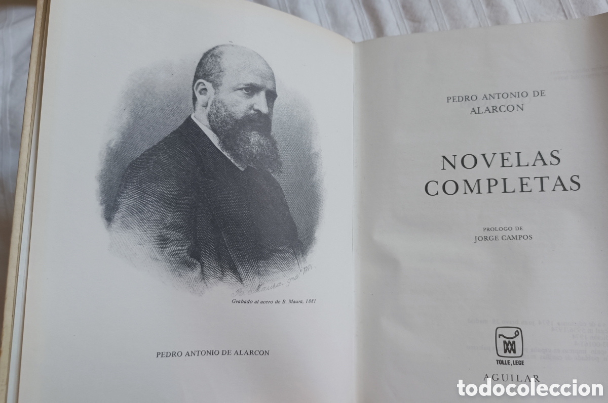Libros: Pedro A. De Alarcon. Novelas completas. Aguilar - Foto 2