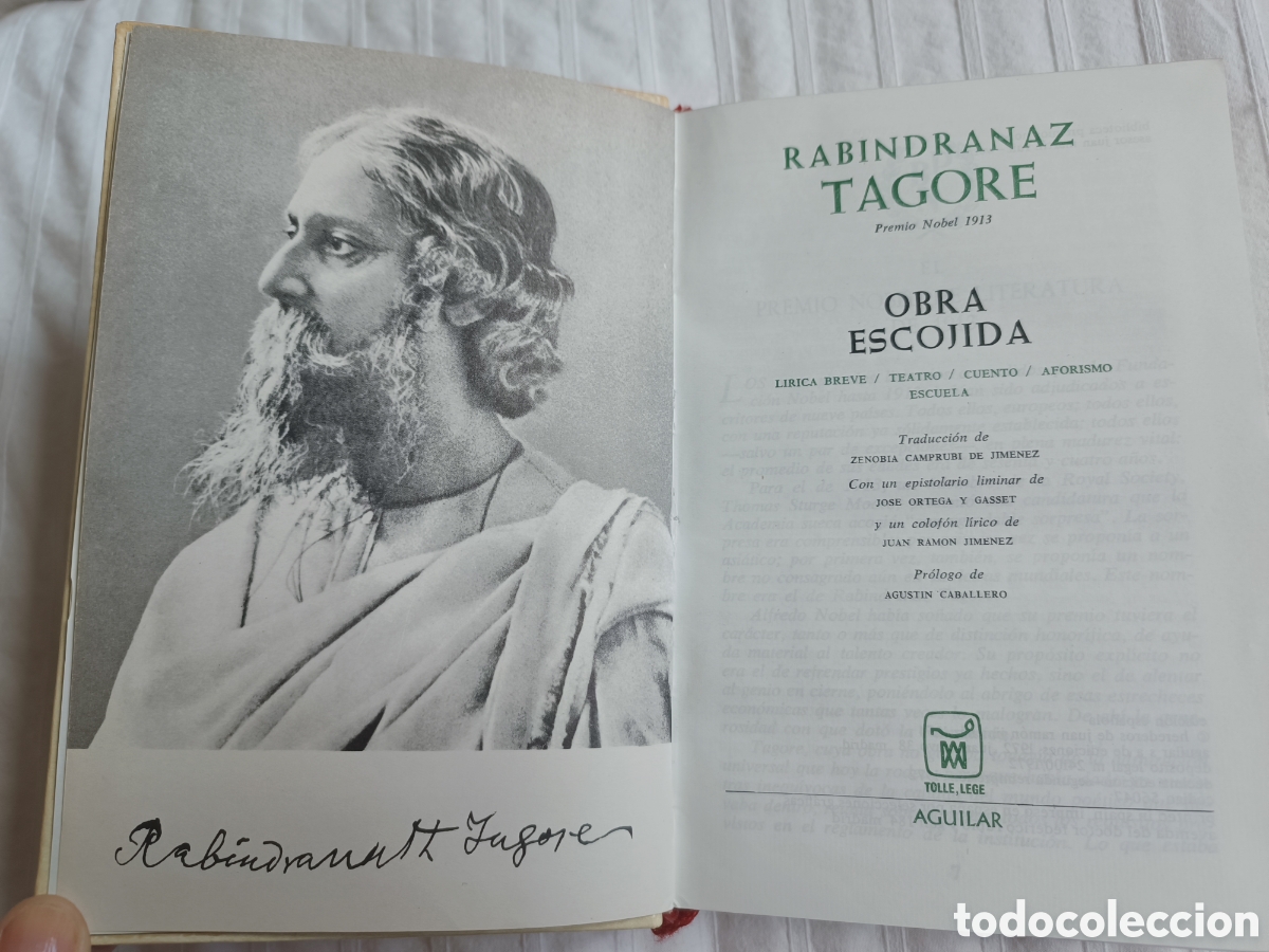 Libros: Tagore obra escojida. Aguilar - Foto 3