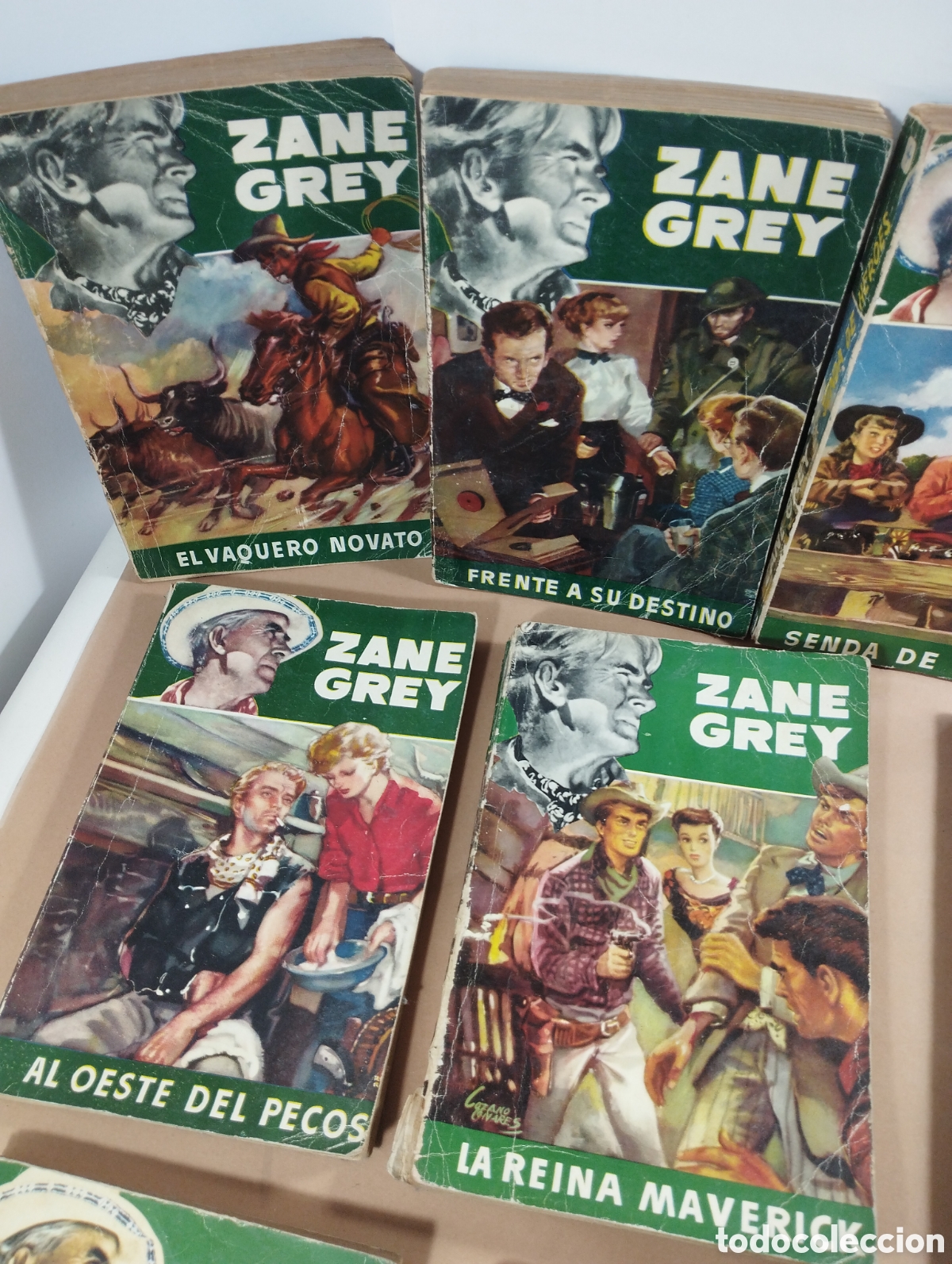 Libros: Zane grey. Editorial bruguera. 13 tomos - Foto 2