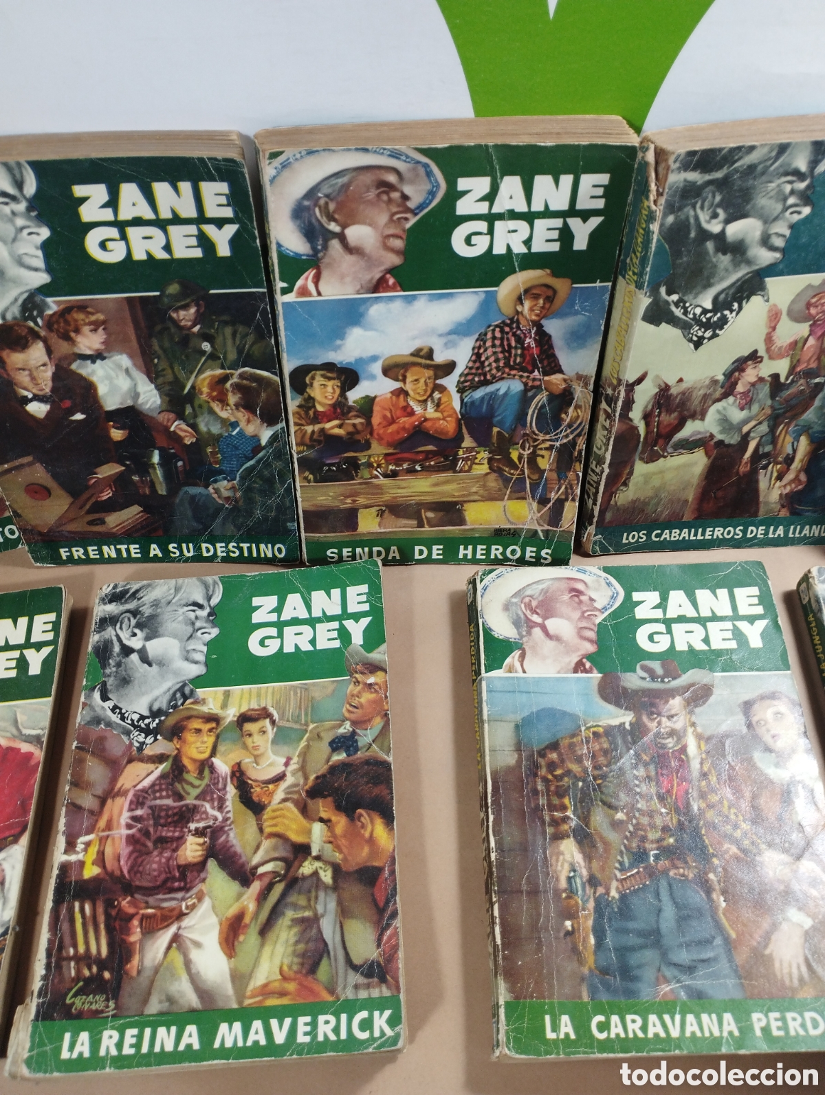 Libros: Zane grey. Editorial bruguera. 13 tomos - Foto 3