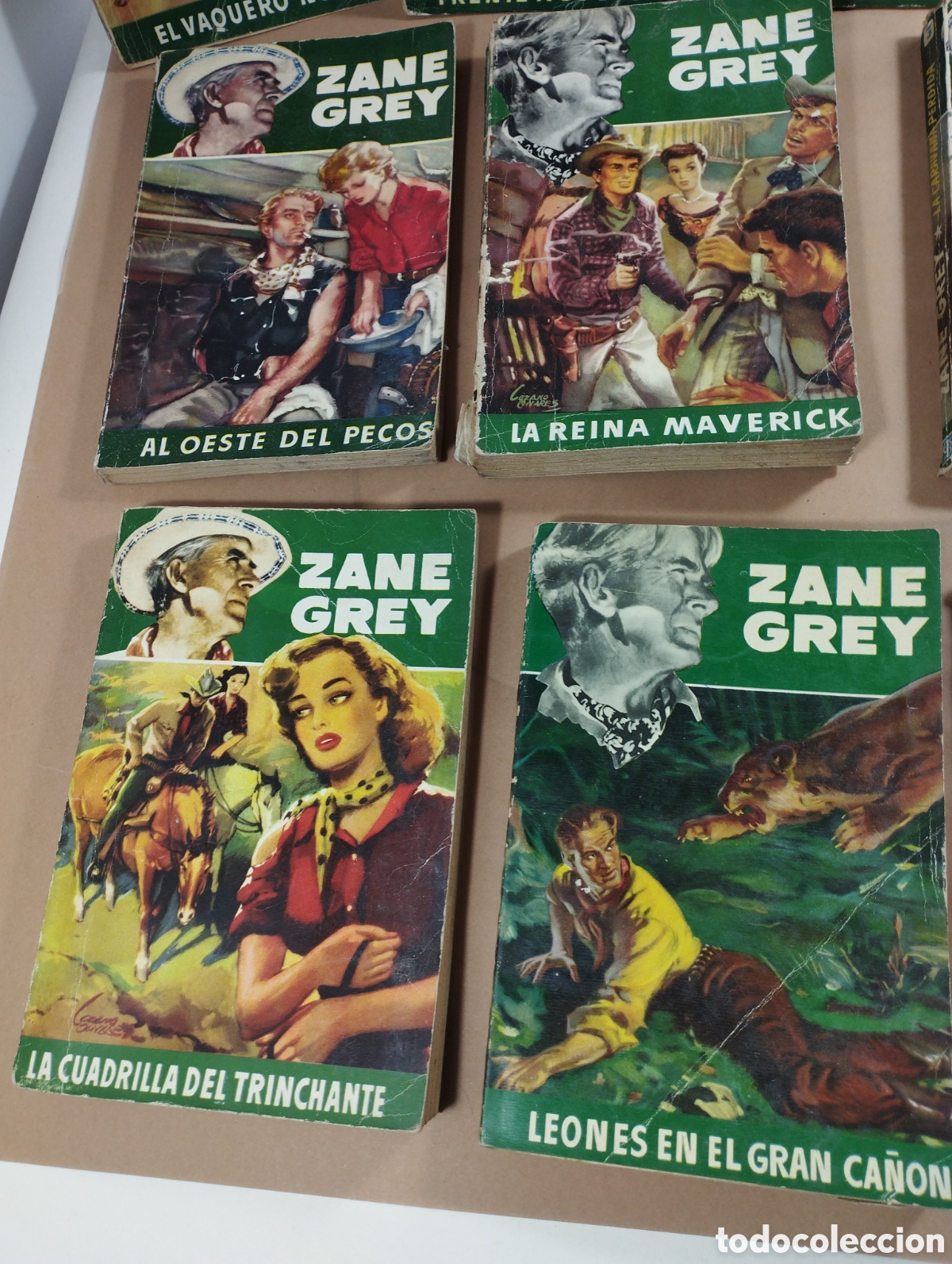 Libros: Zane grey. Editorial bruguera. 13 tomos - Foto 5