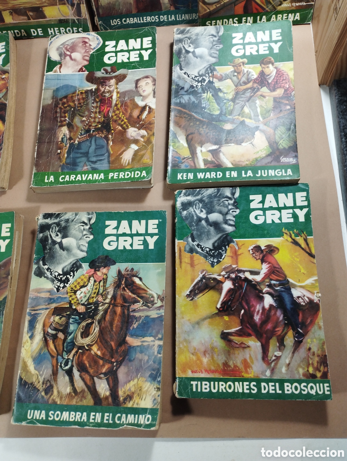 Libros: Zane grey. Editorial bruguera. 13 tomos - Foto 6