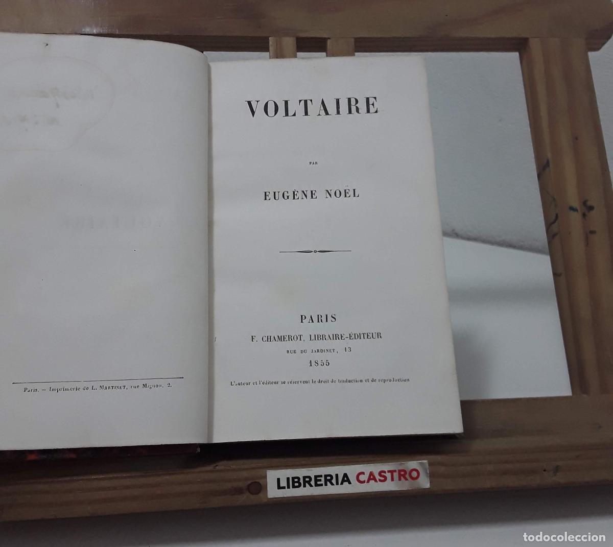 Libros: Voltaire - Eug&egrave;ne No&eacute;l. - Foto 1