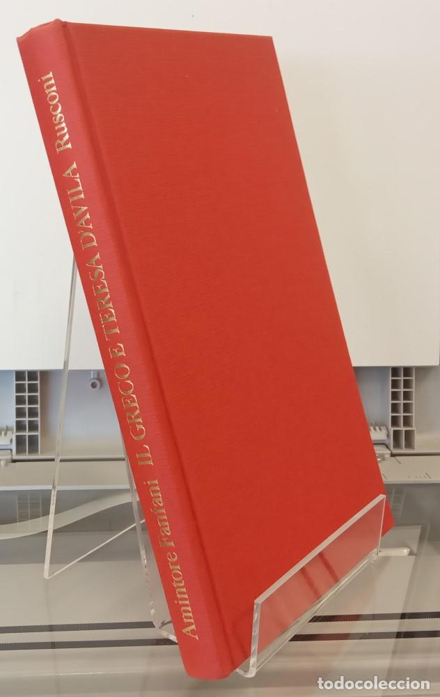 Libros: Il Greco e Teresa DAvila - Amintore Fanfani - Foto 1
