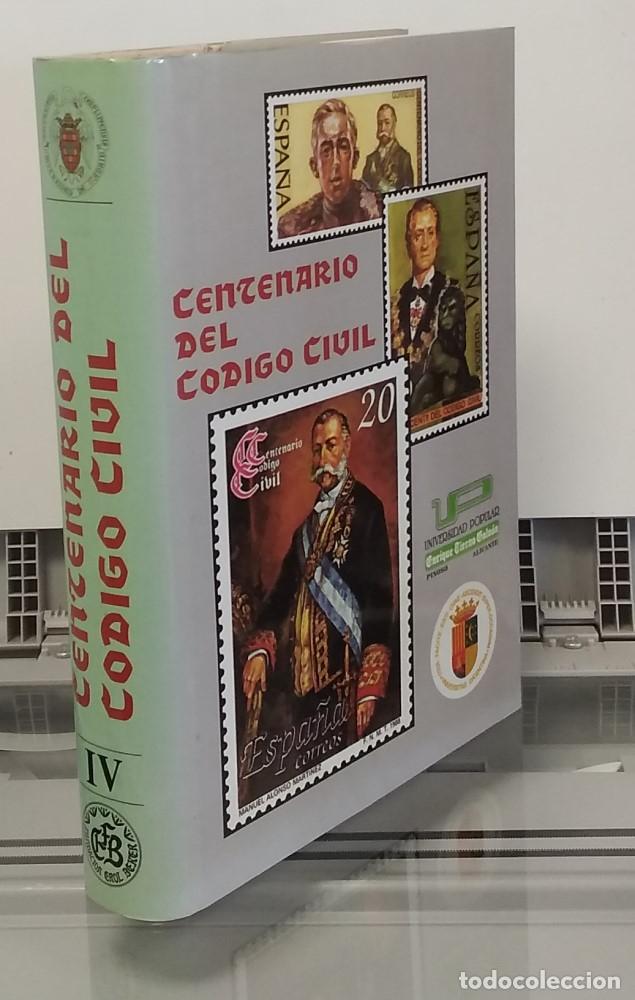 Libros: Centenario del C&oacute;digo Civil IV - Francisco Rico P&eacute;rez (ed) - Foto 1